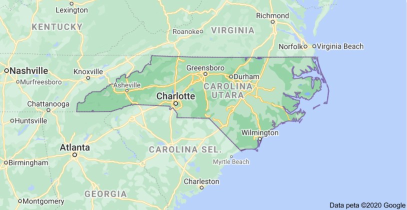 North Carolina Per Diem Rates